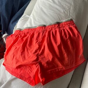 Forever 21 Women's Red Athletic Shorts